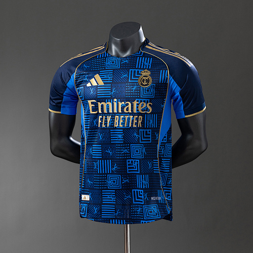 Real Madrid Collaboration-LV Versão jogador Camisa S-3XL