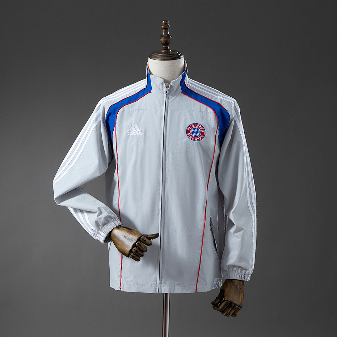 Bayern Munich Windbreaker - Light Grey S-XXL, foto 1