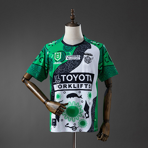 NRL Canberra Raiders 2025 Indigenous Camisa S-5XL