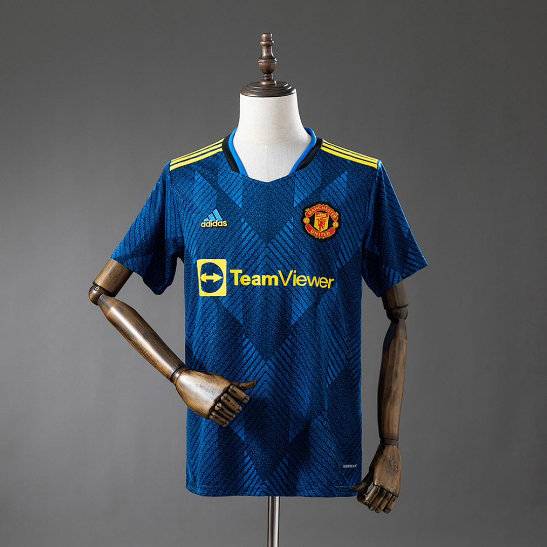 M-U 21/22 Terceira Retrô Camisa S-XXL, foto 1