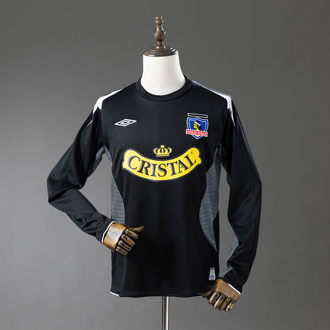 Retrô Manga longa Colo Colo 2006 Visitante S-XXL, foto 1