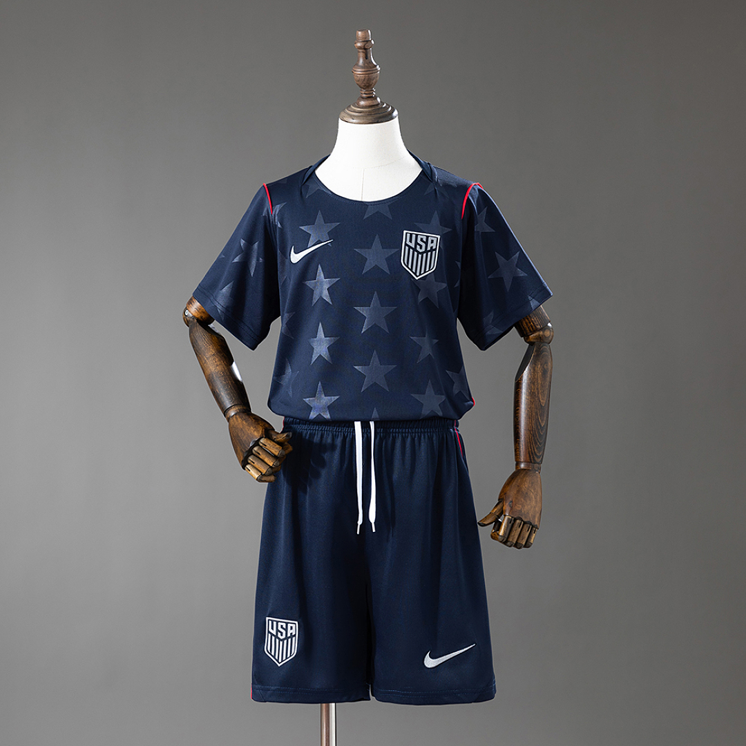 USA 2026 Visitante Kit infantil Tamanho 16-28, foto 1
