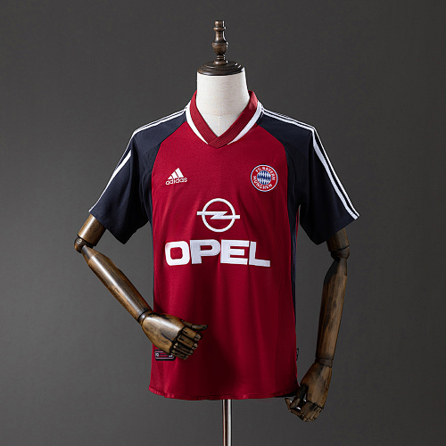 Retrô Bayern Munich 01/02 Titular S-XXL