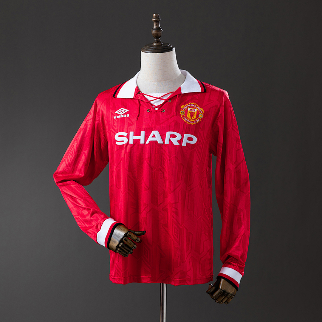 Retrô Manga longa M-U 92/94 Titular S-XXL, foto 1