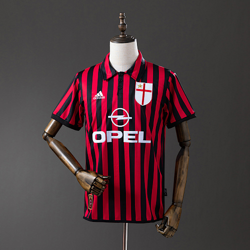 Retrô 99/00 AC Milan Titular S-XXL