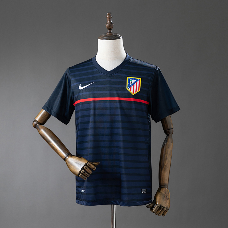 Atletico Madrid 11/12 Visitante Retrô Camisa S-XXL