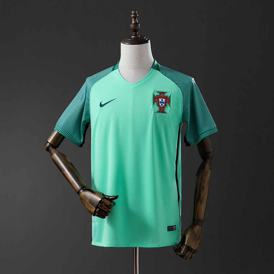 Portugal 2016 Visitante Retrô Camisa S-XXL, foto 1
