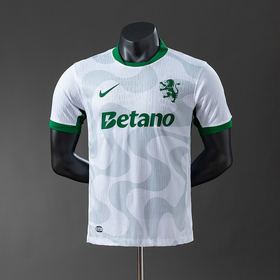 Sporting Lisbon 25/26 Versão jogador Visitante Camisa S-3XL, foto 1