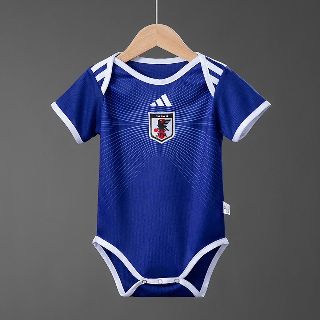Japan 26/27 Baby Titular Camisa Tamanho 9/12, foto 1
