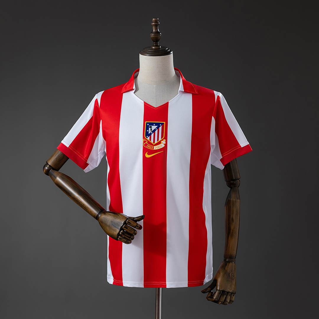 Atletico Madrid 03/04 Centenary Titular Camisa S-XXL, foto 1