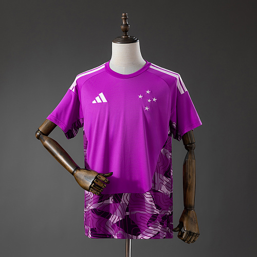 Cruzeiro 26/27 Goleiro-Purple Camisa S-4XL