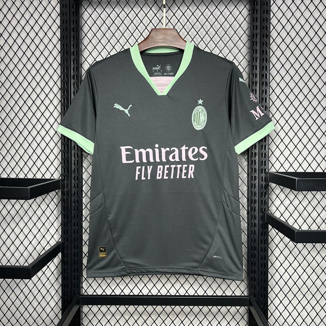 AC Milan 2024/25 Terceira Camisa S-XXL, foto 1