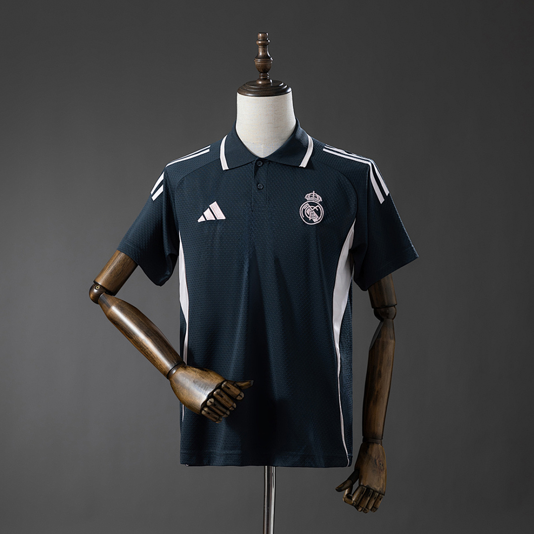 Real Madrid 25/26 POLO - Black & Pink S-XXL, foto 1