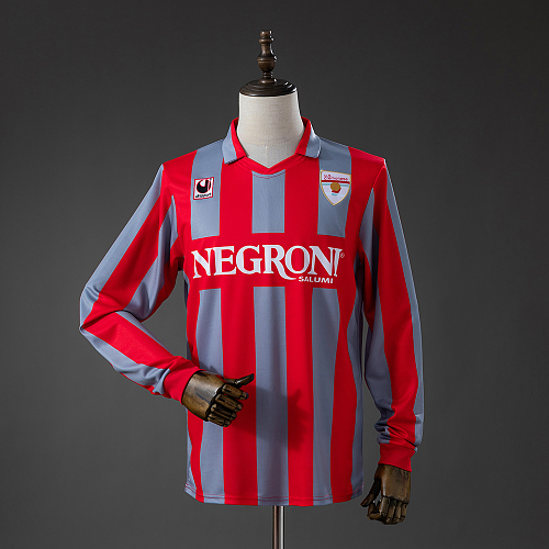 Cremonese 95/96 Titular Retrô Manga longa Camisa S-XXL