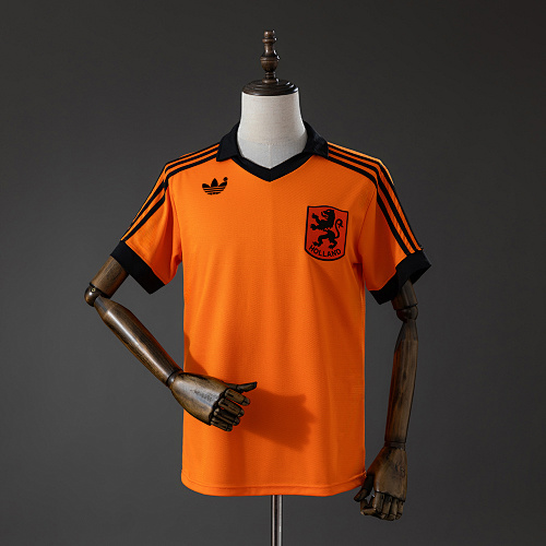 Netherlands 78/80 Titular Retrô Camisa S-XXL