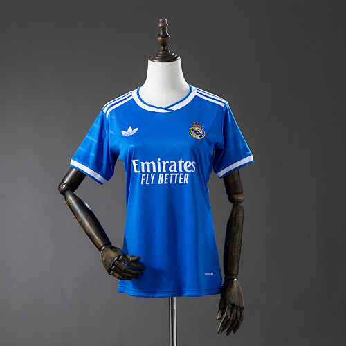 Real Madrid 25/26 Terceira Feminina Camisa S-XXL
