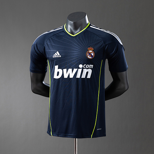 Real Madrid 2010/11 Visitante Retrô Versão jogador Camisa S-3XL