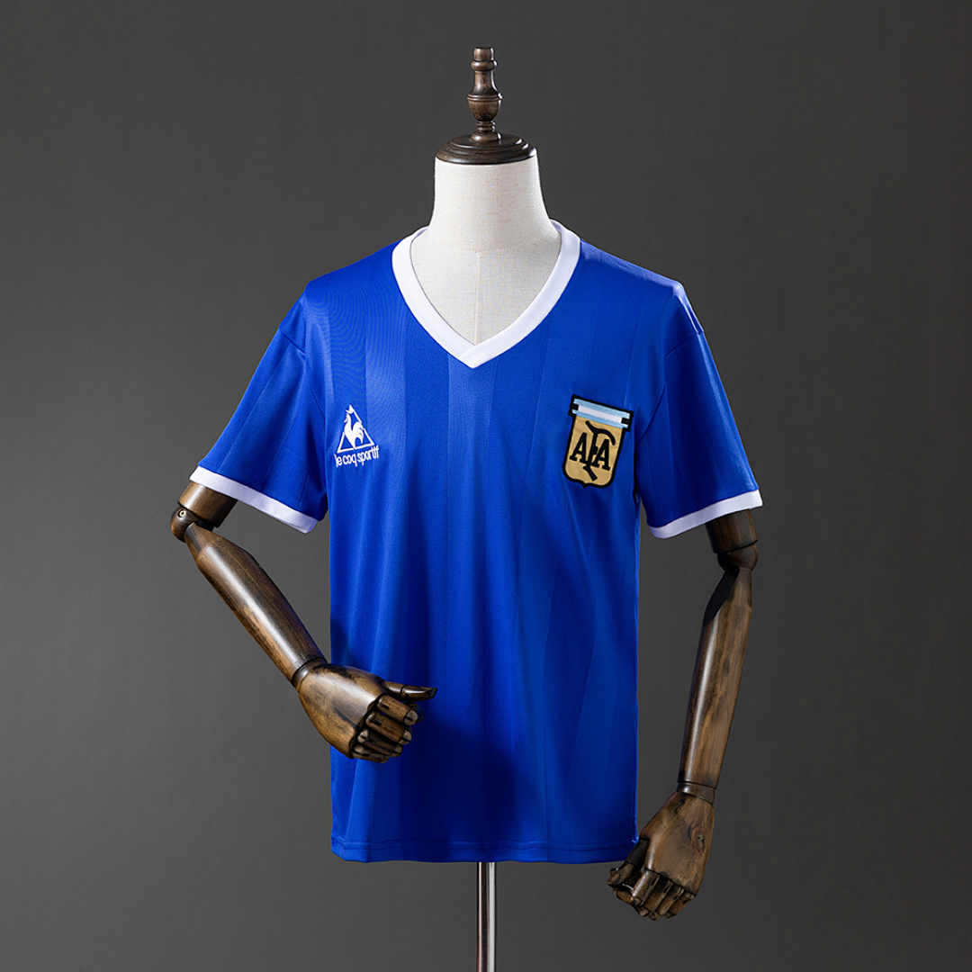 Retrô Argentina 1986 Visitante S-XXL, foto 1