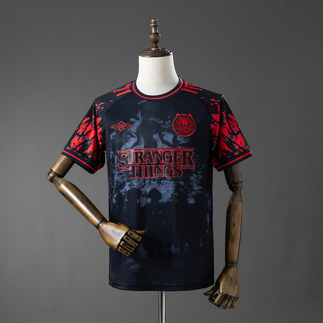 Hellfire Club x Stranger Things Edição especial JerseyHome Camisa S-4XL, foto 1