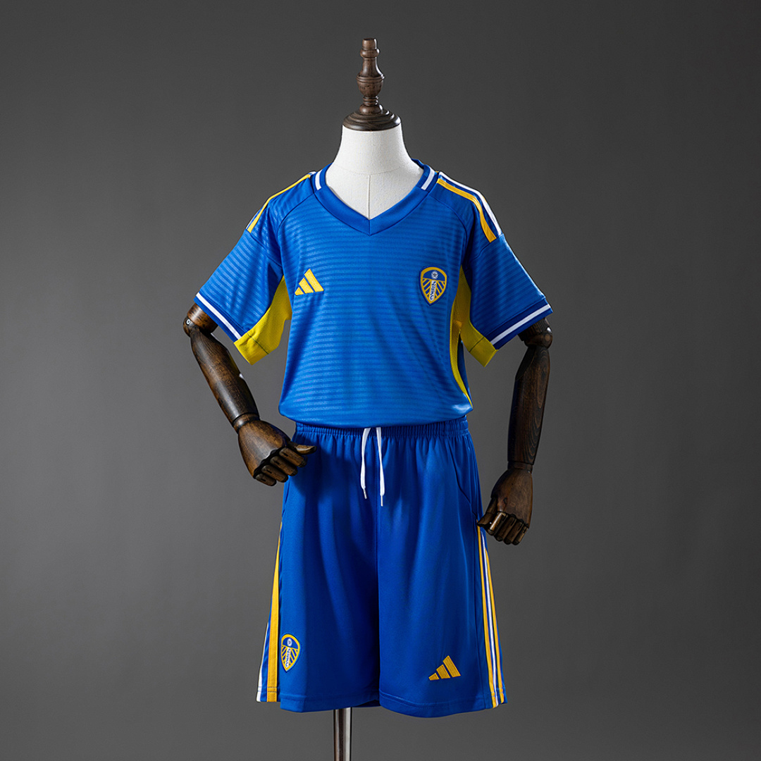 Leeds United 25/26 Visitante Kit infantil Tamanho 16-28, foto 1
