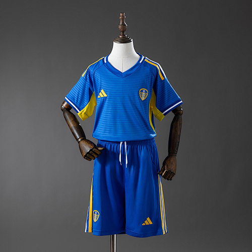 Leeds United 25/26 Visitante Kit infantil Tamanho 16-28