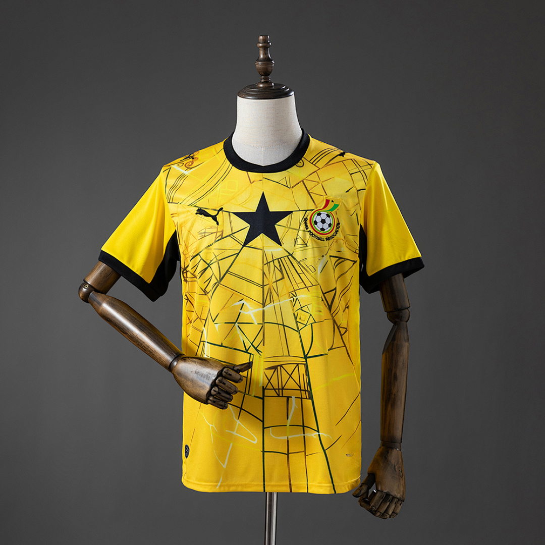 Ghana 2026 Visitante Camisa S-XXL, foto 1