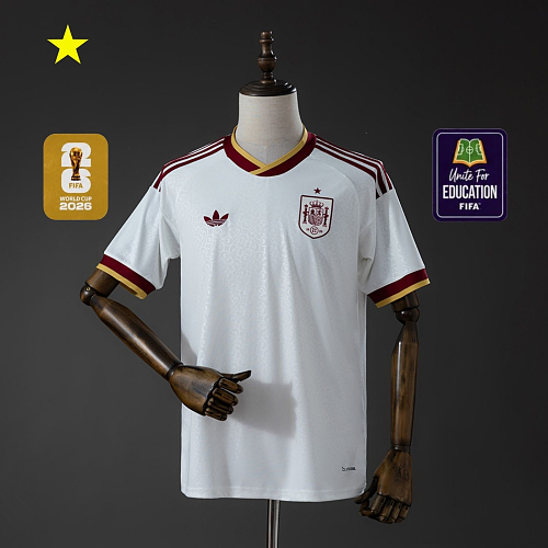 Spain 2026 Visitante Camisa S-4XL