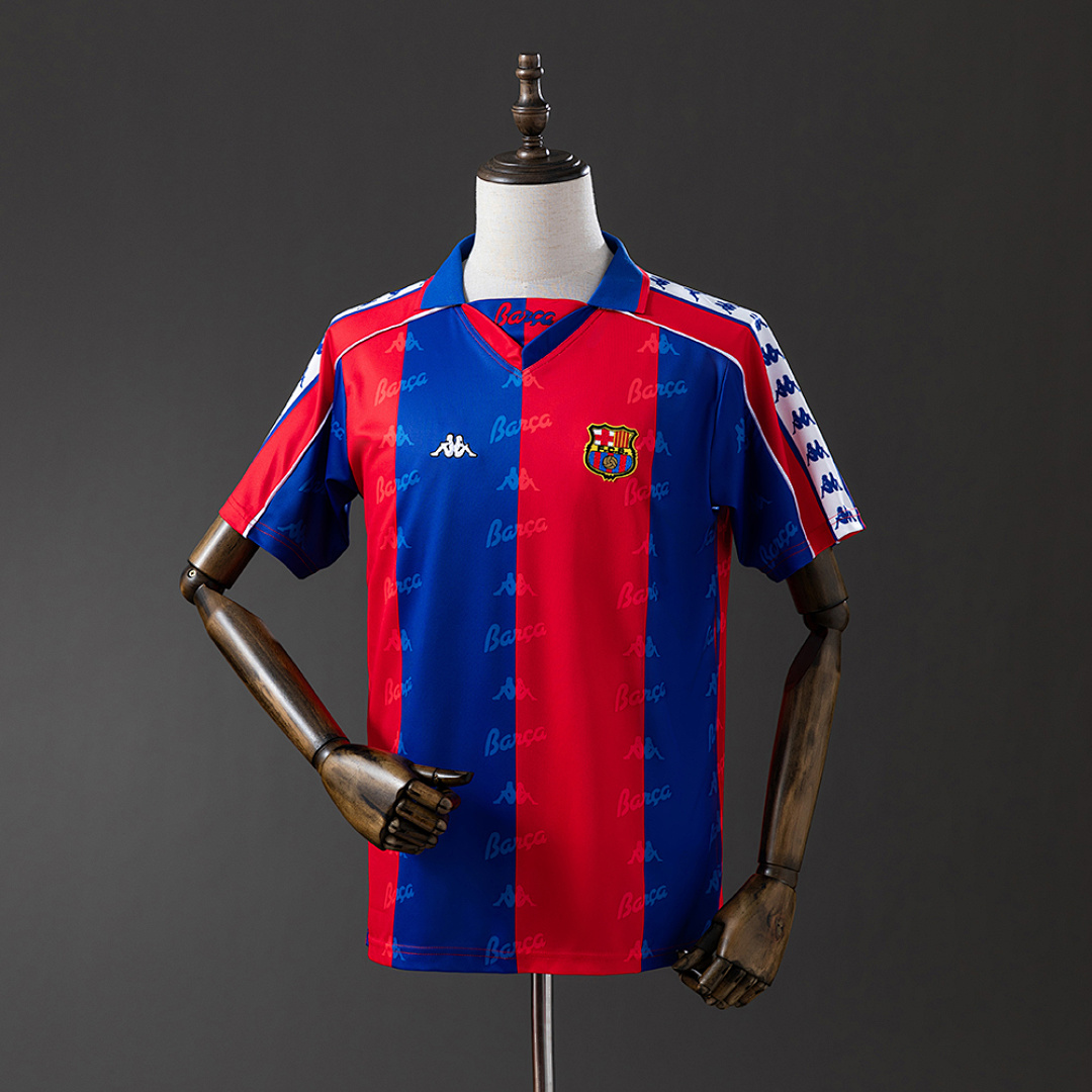 Retrô 92/95 Barcelona Titular S-XXL, foto 1