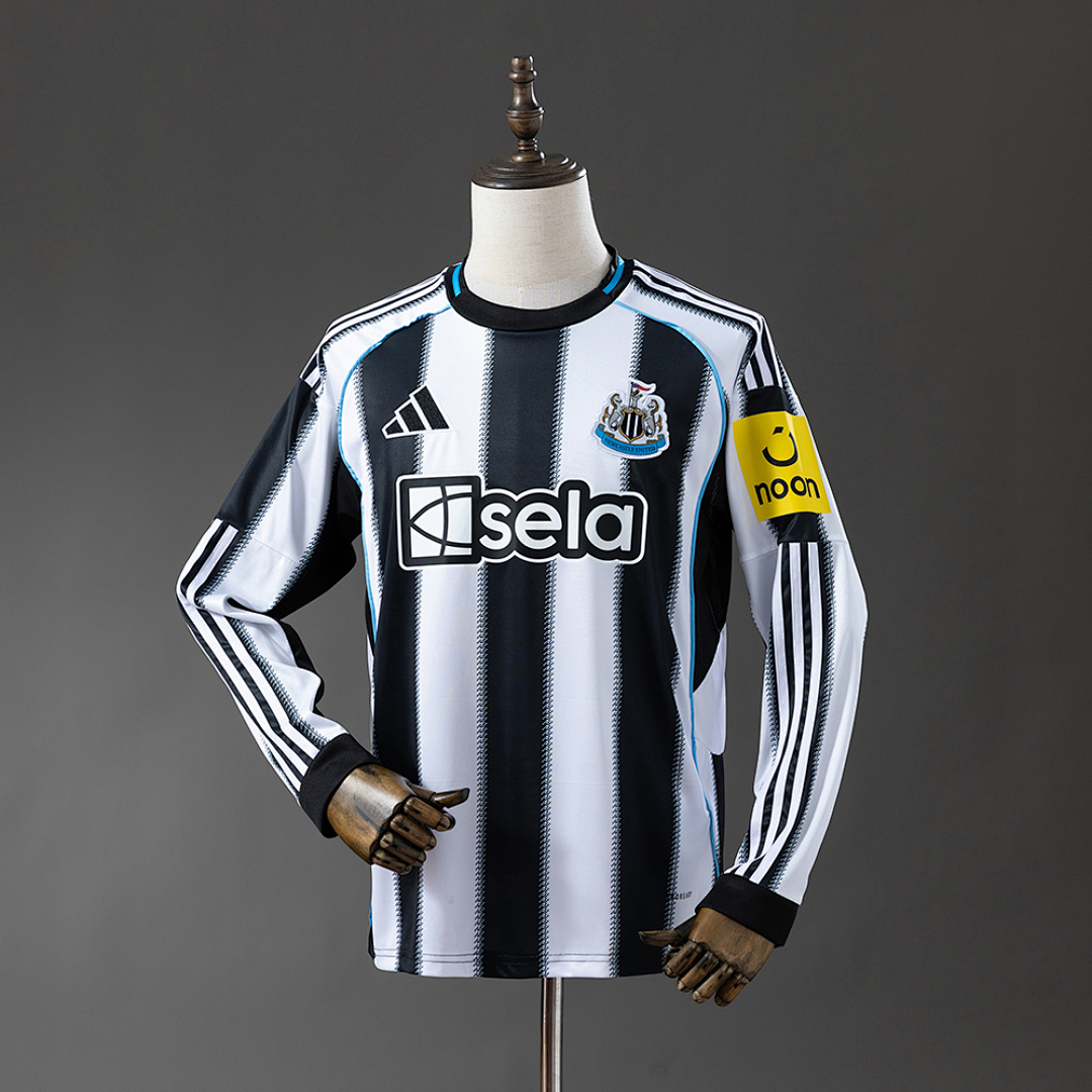Newcastle United 25/26 Titular Manga longa Camisa S-4XL, foto 1