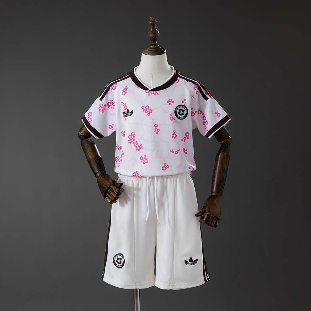 Chile 2026 Visitante Kit infantil Tamanho 16-28, foto 1