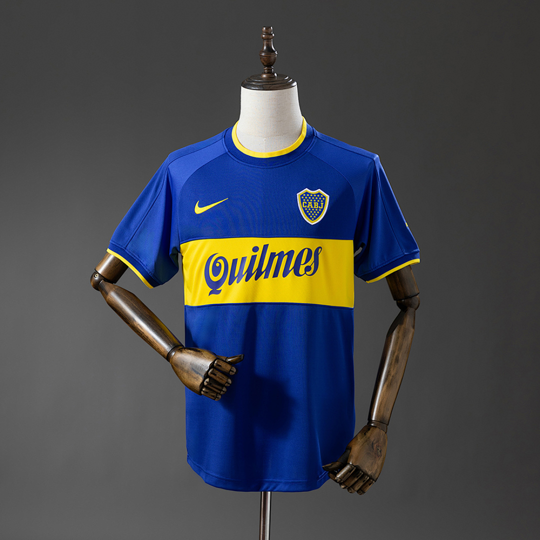 Boca Juniors 00/01 Titular Retrô Camisa S-XXL, foto 1