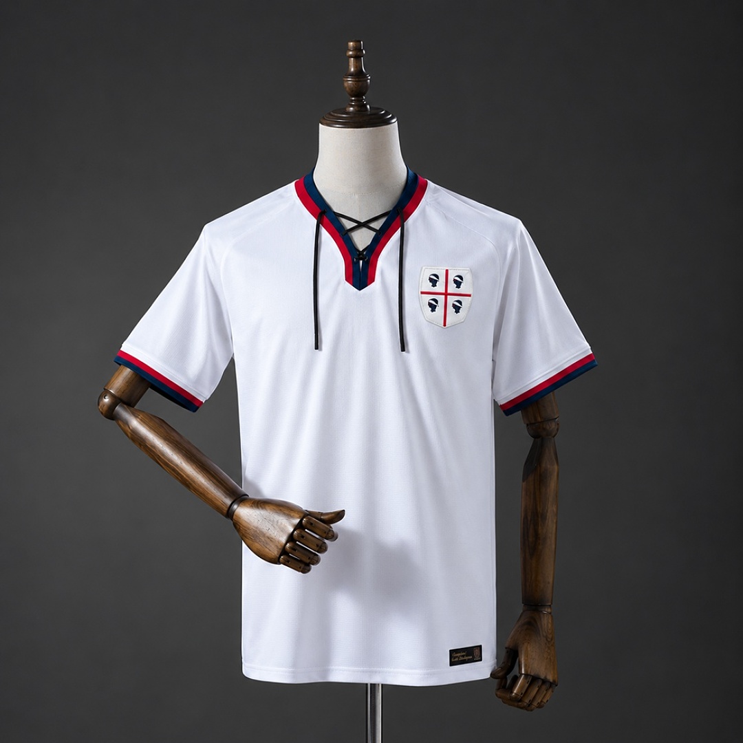 Retrô Cagliari 69/70 Edição campeonato Camisa S-XXL, foto 1