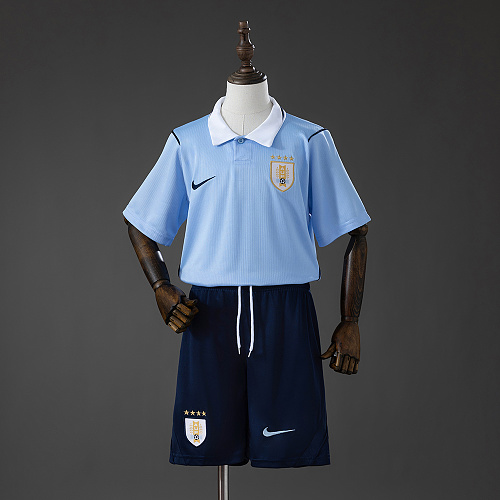 Uruguay 2026 Titular Kit infantil Tamanho 16-28