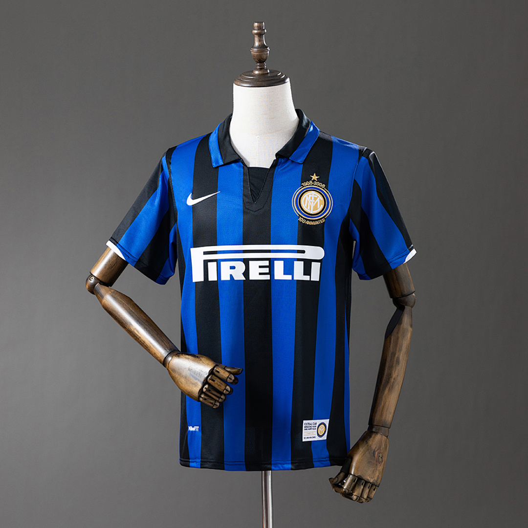 Inter Milan 07/08 Titular Retrô Camisa S-XXL, foto 1