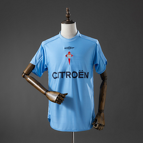Celta de Vigo 03/04 Titular Retrô Camisa S-XXL