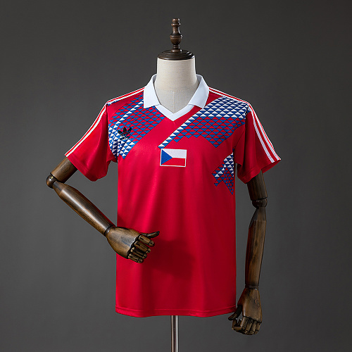 Czechoslovakia 1990 Titular Retrô Camisa S-XXL