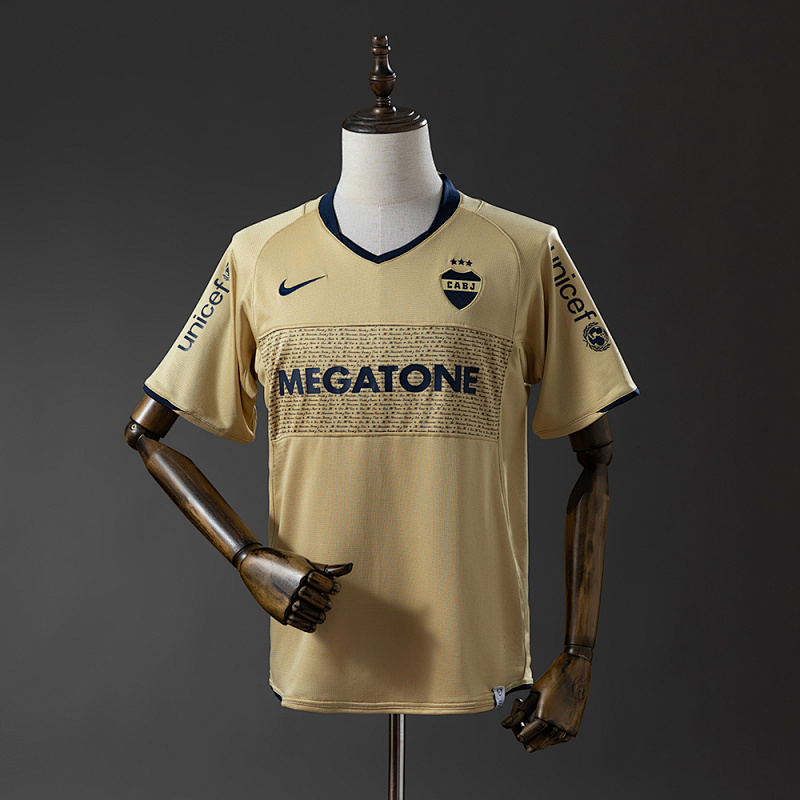 Boca Juniors 07/08 Visitante Retrô Camisa S-XXL