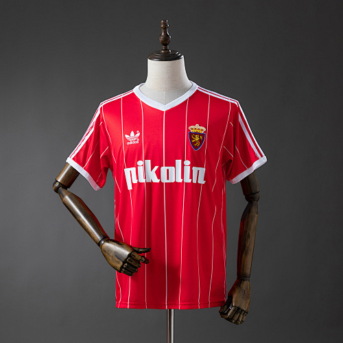Zaragoza 83/84 Visitante Retrô Camisa S-XXL