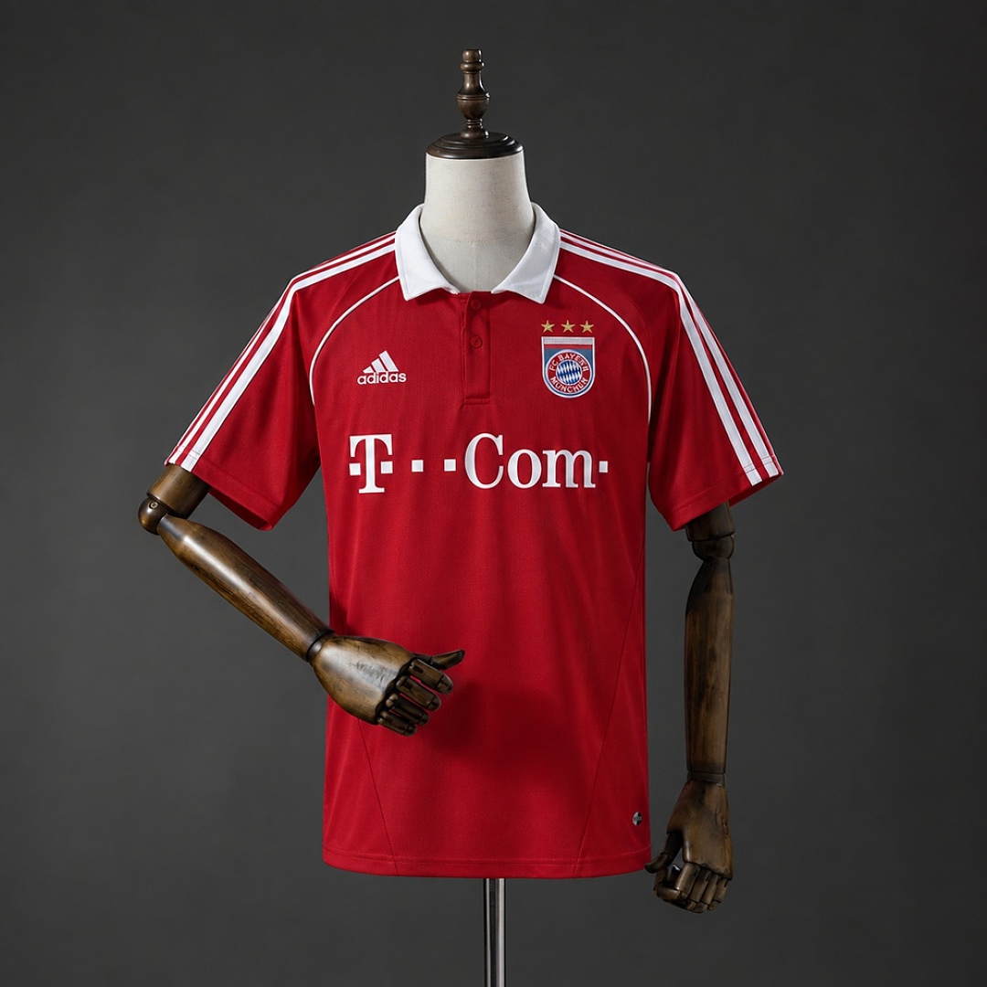 Retrô Bayern 05/06 Titular Camisa S-XXL, foto 1