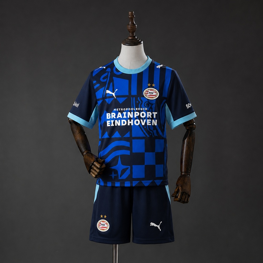 PSV Eindhoven 26/27 Third Kids kit Tamanho 16-28, foto 1