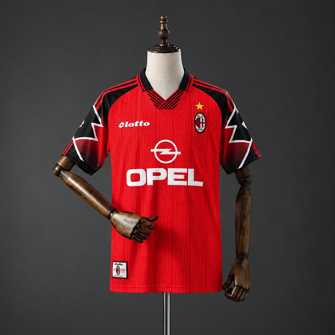 AC Milan 97/98 Edição especial Camisa S-XXL, foto 1