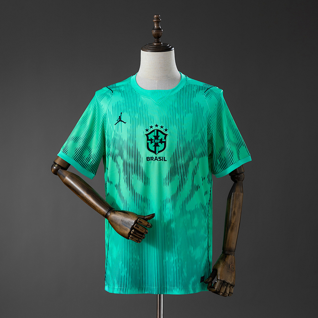 Brazil 2026 Goleiro Camisa - Green S-4XL, foto 1