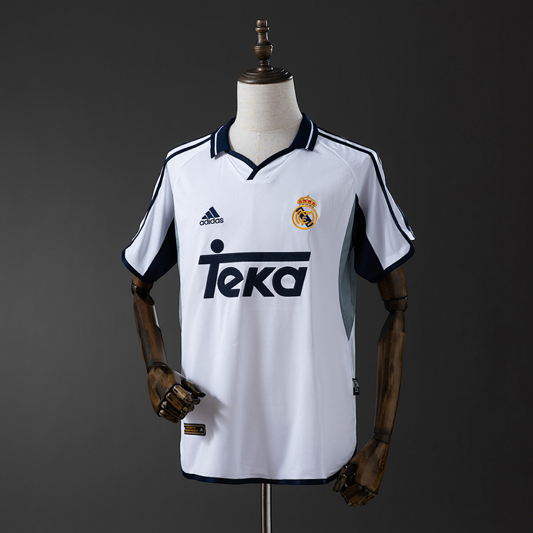 Retrô Real Madrid 00/01 Titular S-XXL, foto 1