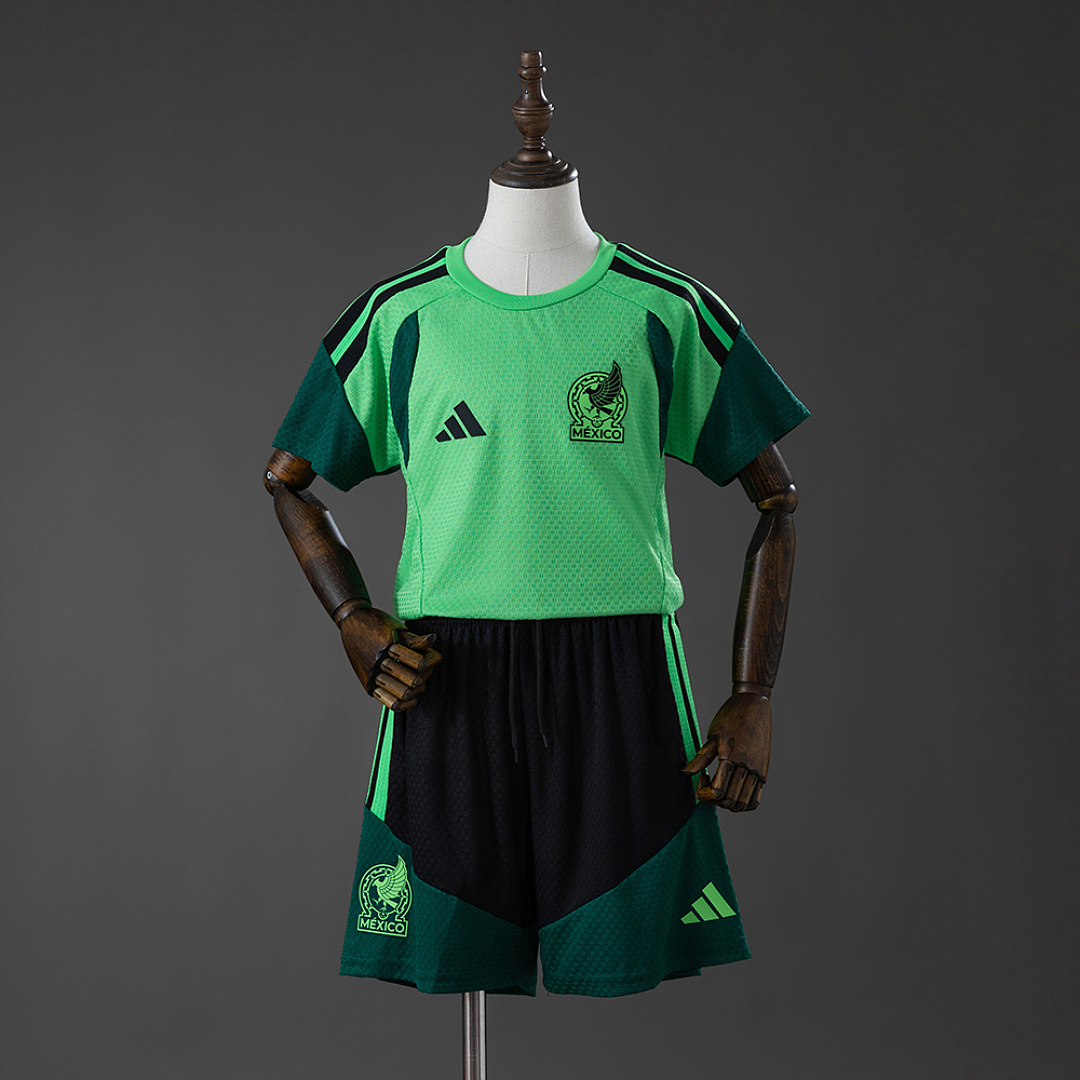 Mexico 2026 Versão jogador Training Kit infantil - Green Tamanho 16-28, foto 1