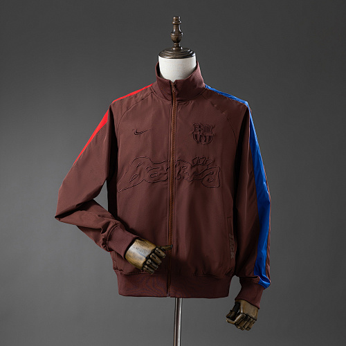 Barcelona x Travis Scott Windbreaker - Brown S-XXL