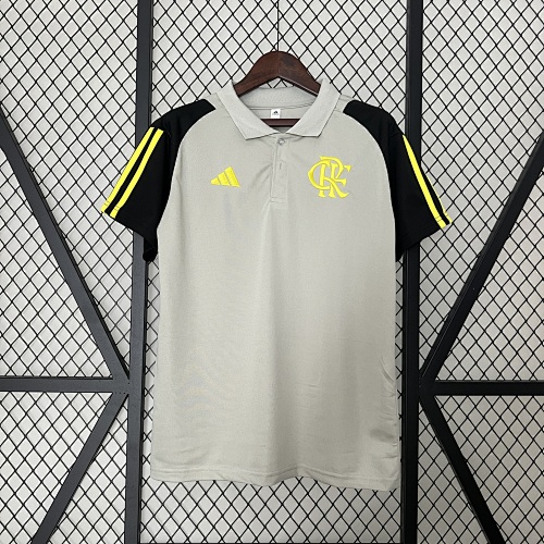 24/25 polo Flamengo Training Wear Gray S-XXL