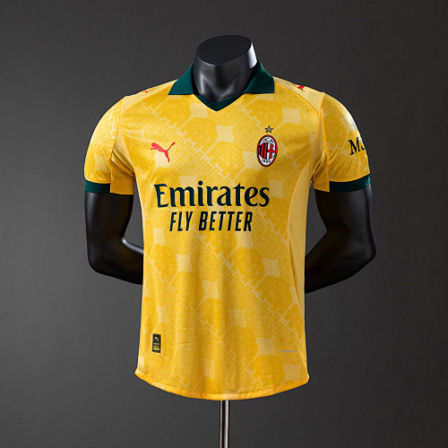 AC Milan 25/26 Second Visitante Versão jogador Camisa S-3XL