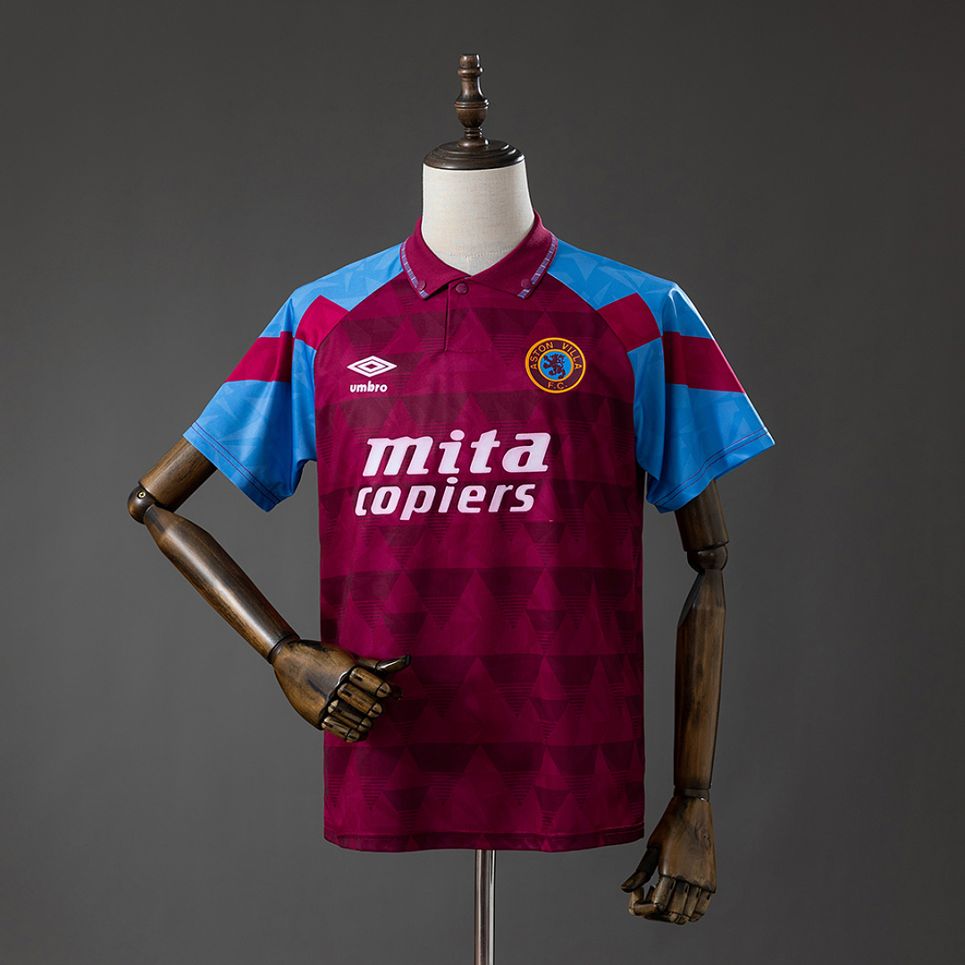 Aston Villa 1998 Titular Stadium Retrô Camisa S-XXL, foto 1