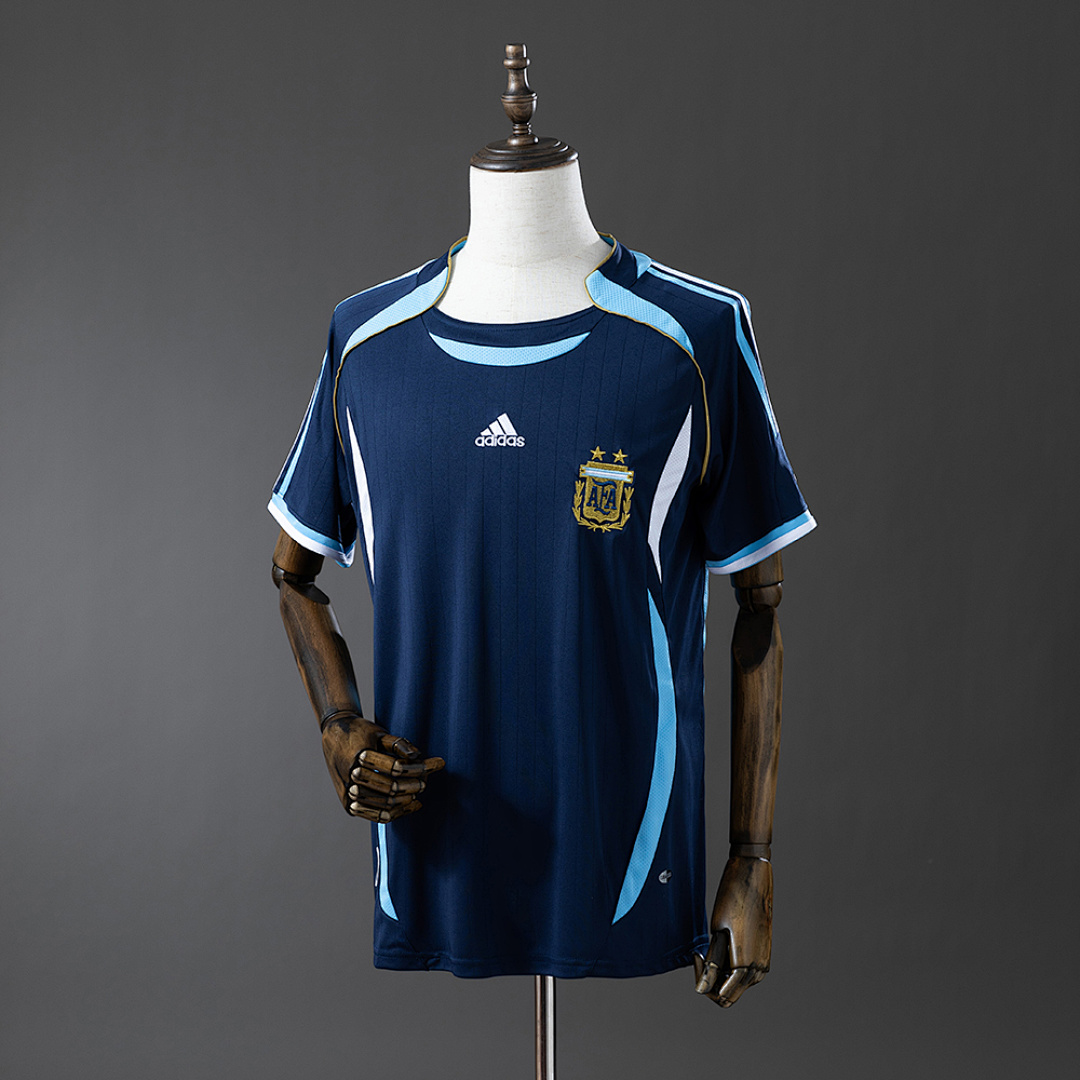 Retrô 2006 Argentina Visitante S-XXL, foto 1