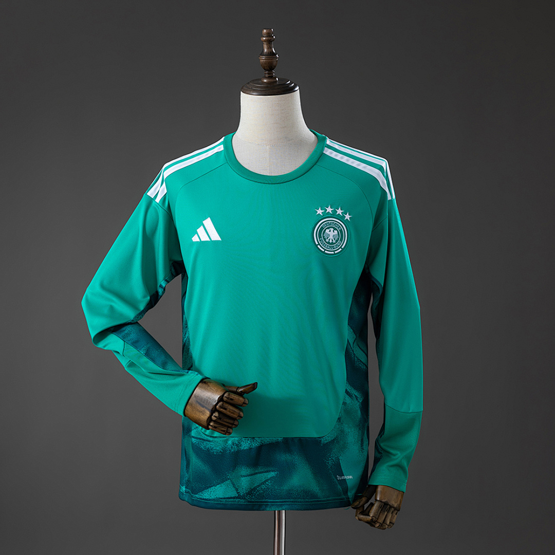 Germany 2026 Goleiro-Green Manga longa Camisa S-XXL, foto 1